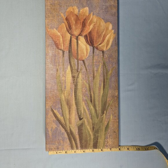 "Le Petite Jardin" Yellow Tulips Canvas Wall Art by Lisa Audit - Picture 11 of 16